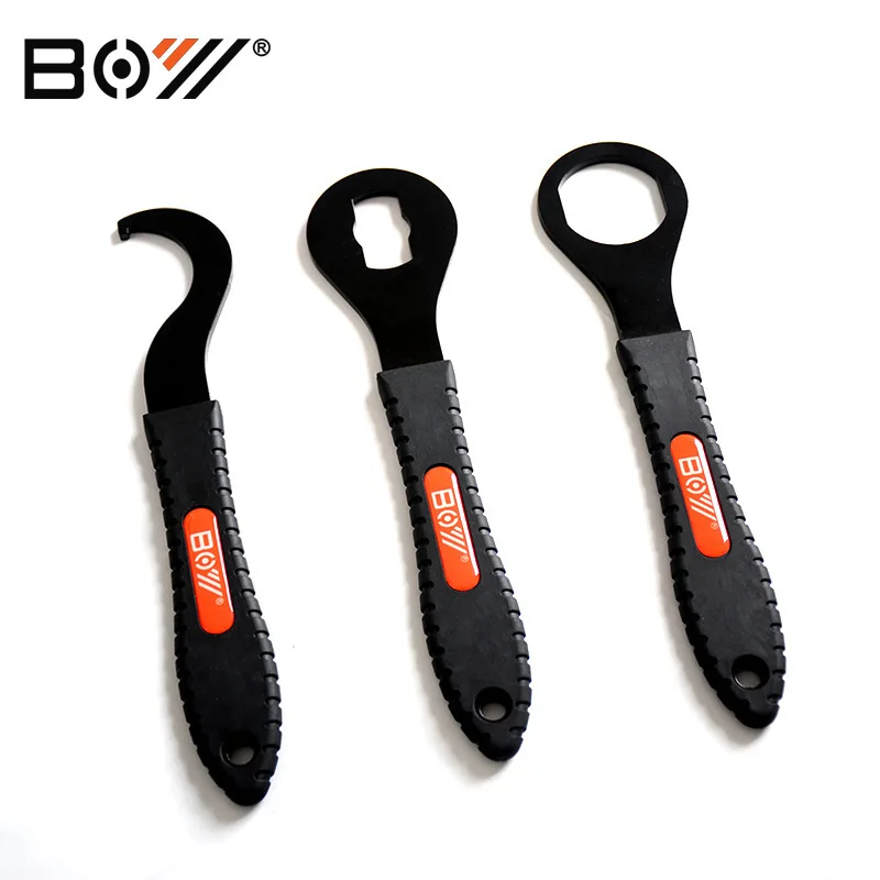 Outils de réparation de vélo pour garçon, outils de réparation de pneus, prise Kafei, outils de retrait d'essieu Central à cinq voies, fournitures de cyclisme, entretien de vélo