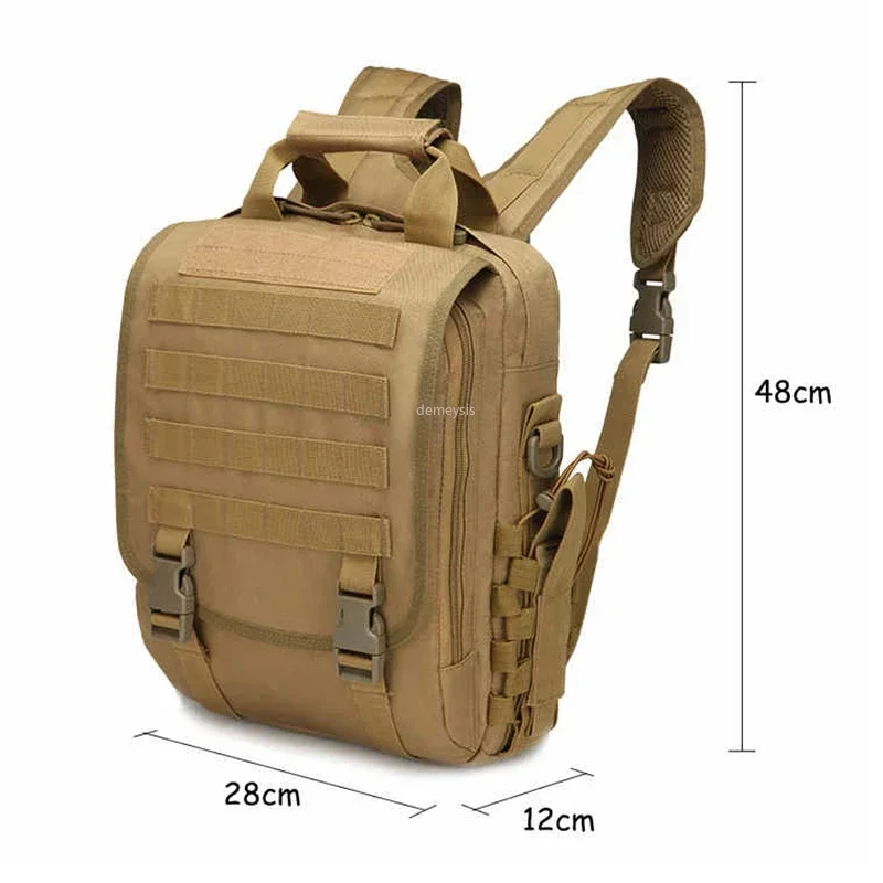 800D Oxford Outdoor Backpack Molle Tactical Backpack Durable Laptop Bag Waterproof Trekking Hiking Climbing Bag