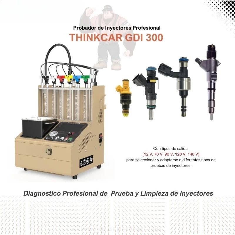 Ultrasonic nozzle cleaning machine GDI300 nozzle cleaning machine cylinder direct injection high pressure detection