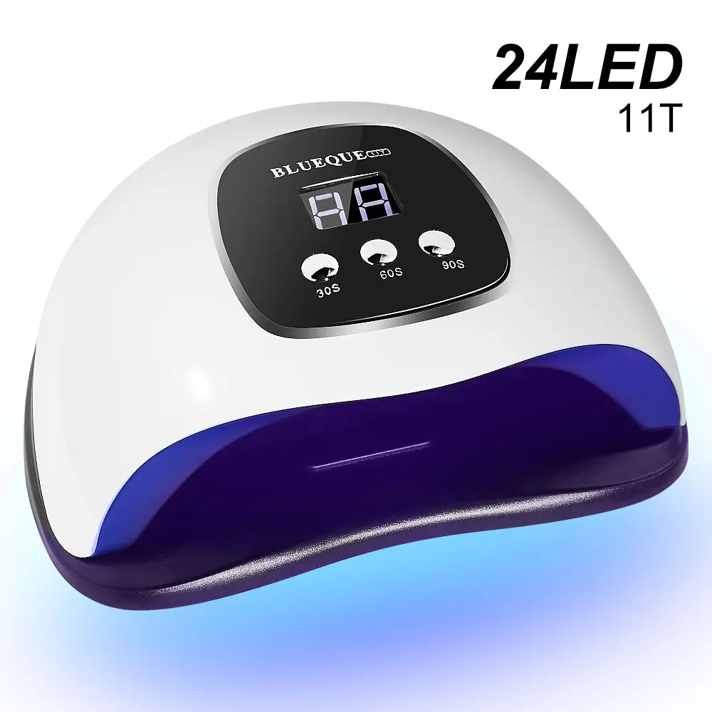 LIMEGIRL Nagel-UV-Trockner, professionelle 24-LED-UV-Maniküre-Lampe, Heimgebrauch, Nagellampe zum Trocknen von Nagellack, mit USB-Kabel