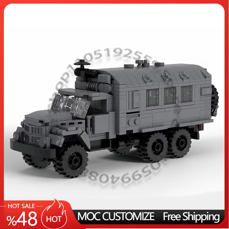 

Набор для сборки грузовика Speed King Heavy-Duty (520 деталей), модульный конструктор MOC, креативная модель, игрушка для мальчиков, подарок на Рождество
