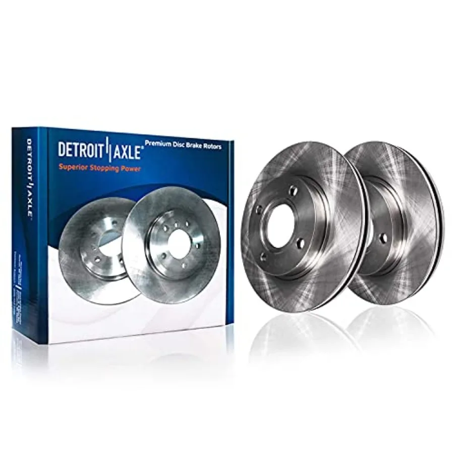 طقم فرامل امامي لسيارة فورد فييستا 2011-2019 مع 10.15 دوارات وسيراميك ومنصات بديلة نظام فرامل عالي الأداء متين