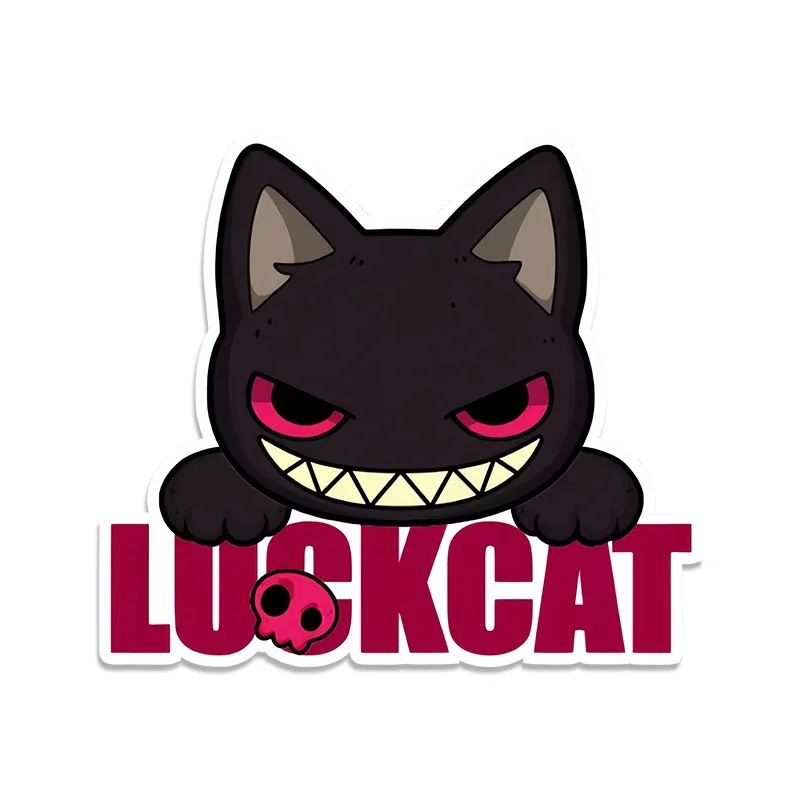 

Cute Cat Reflective Stickers - Universal Scratch Resistant Car/Motorcycle Decals, Waterproof Vinyl Personalized Decoration