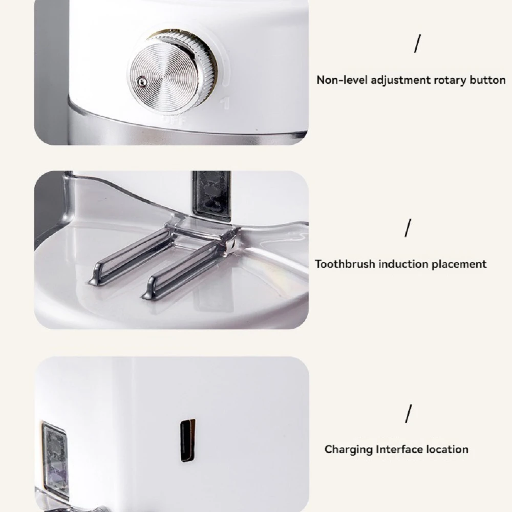 Fully Automatic Induction Toothpaste Squeezer Removable Bathroom Accessories Punch-free Bathroom Supplies Toothpaste Squeezer