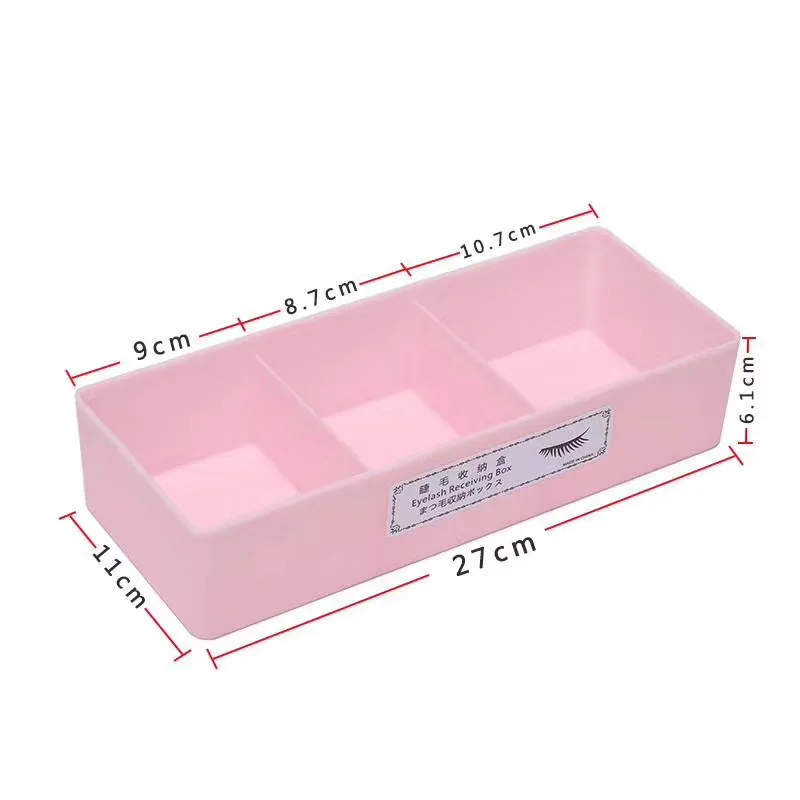 Large Eyelash Storage Case False Eyelashes Eyelash Extension Tool Organizer For Eyelash Extension Tweezer Case Makeup Tools Box