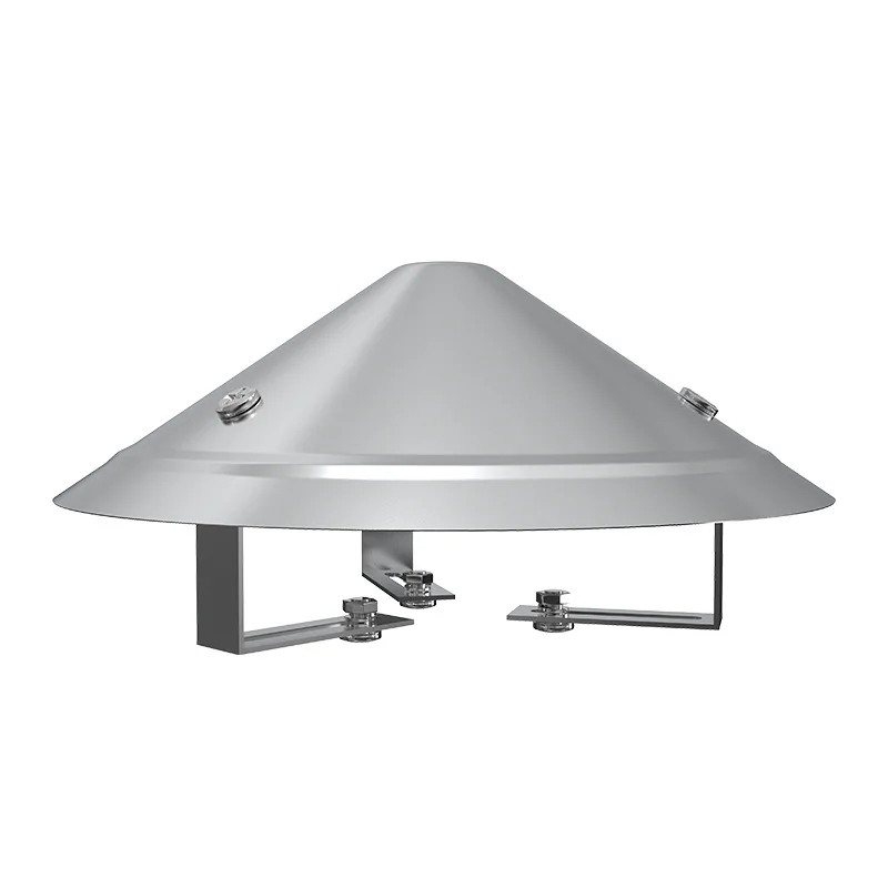 Stainless Steel Vertical Motor Rain Cover for Outdoor Anti-Rust Sun & Rain Protection Adjustable Pump Motor Protective Hood