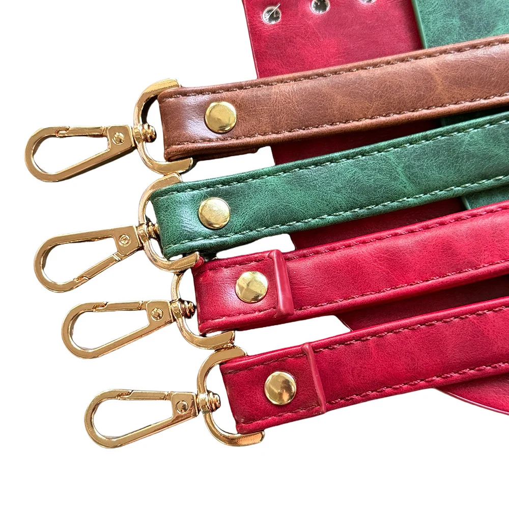 1 Set Handmade Bag Bottom Flap Cover Hardware For Bags PU Leather Handbag Shloulder Straps DIY Women Bag Part Accessories