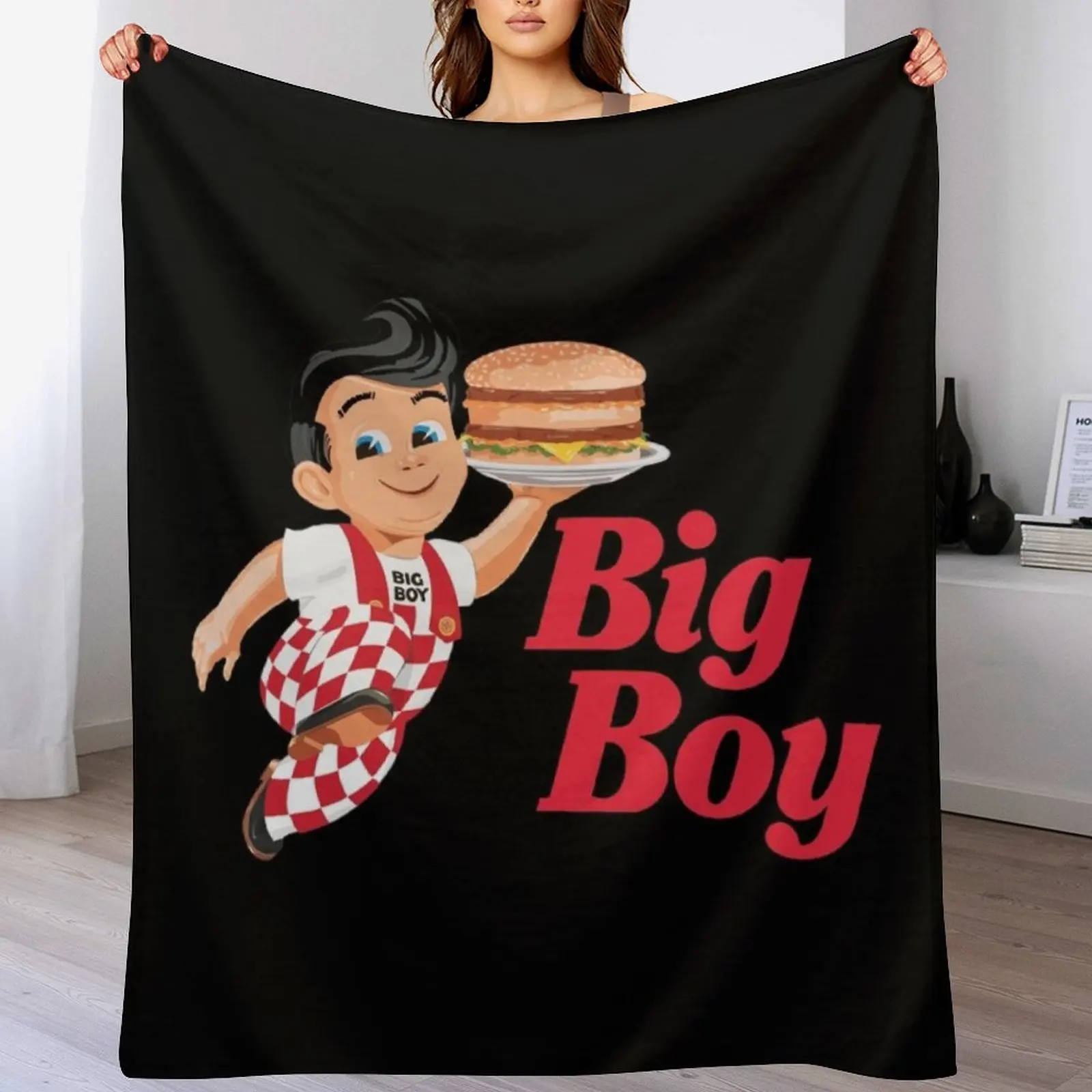 

Bobs Big Boy Classic Throw Blanket Thin Soft Blanket for Summer Night Sleeping