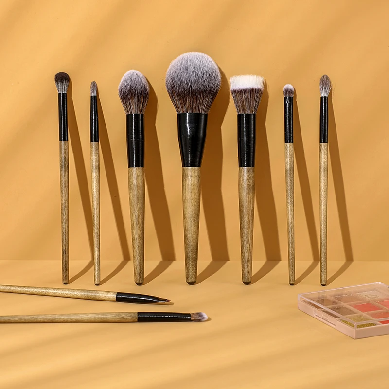 9pcs makeup brush set multifunction makeup brush Eyeshadow Eyeliner Blush Concealer Foundation Lip Eye Cosmetic Face Beauty Tool