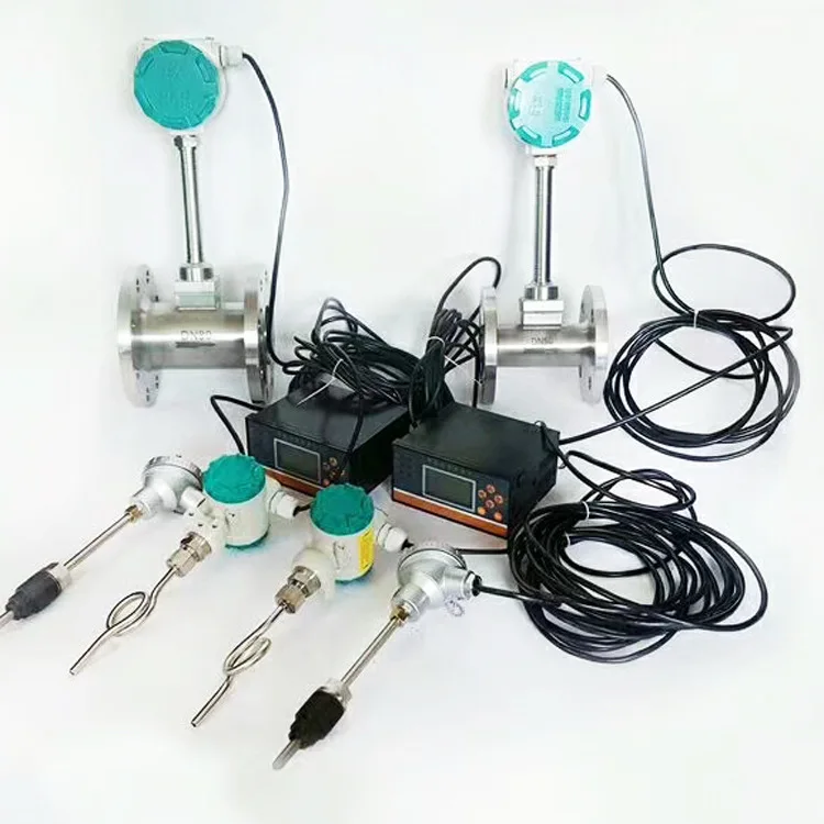 Vortex Flow Meter, High-precision Compressed Air Nitrogen DN150, Clamps N-type Steam and Natural Gas Explosion-proof