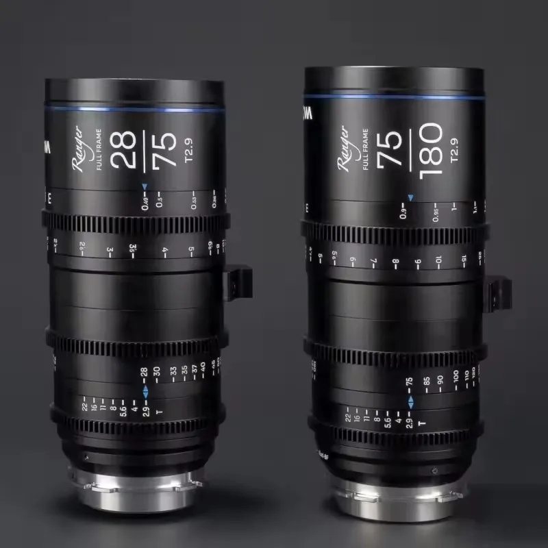 Venus Optics Laowa FF Ranger 75-180mm T2.9 28-75mm T2.9 عدسات سينما احترافية بإطار كامل عدسة تكبير Cine لتركيب PL EF