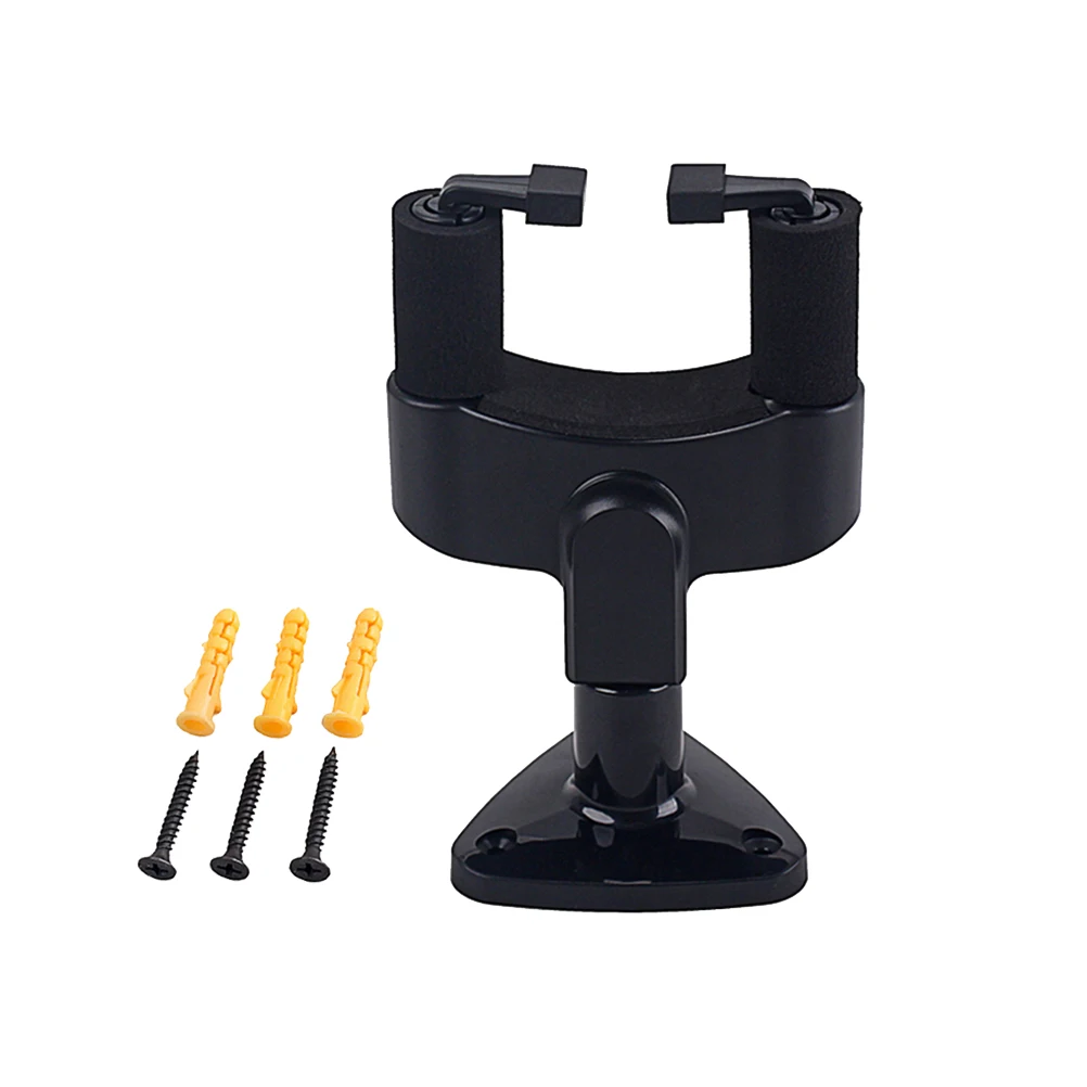 

Black Hook Guitar Hanger Musical Instrument Bracket Holder Wall Mount Drywall Plaster Wood Cement Block Stringed Instruments