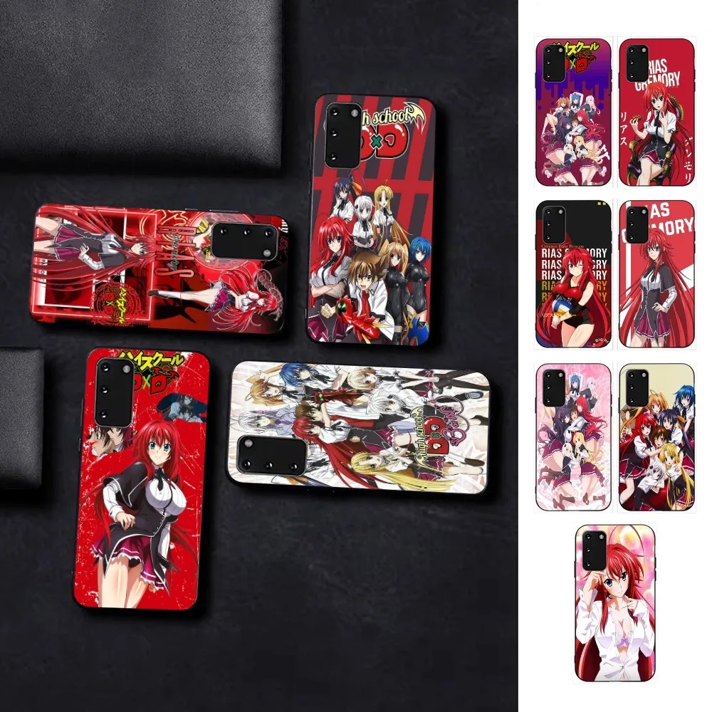 H-High S-School DxD Rias Gremory Phone Case For Samsung S 9 10 20 21 22 23 30 23 24 Plus Lite Ultra FE S10lite Fundas