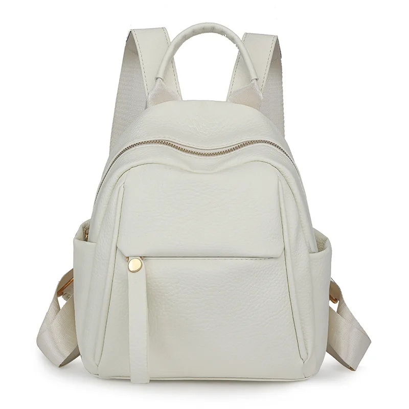 New Large Capacity Leisure Women Backpack Luxury Soft Leather Backpacks  Fashionable and Artistic Travel Backpacks Backpack