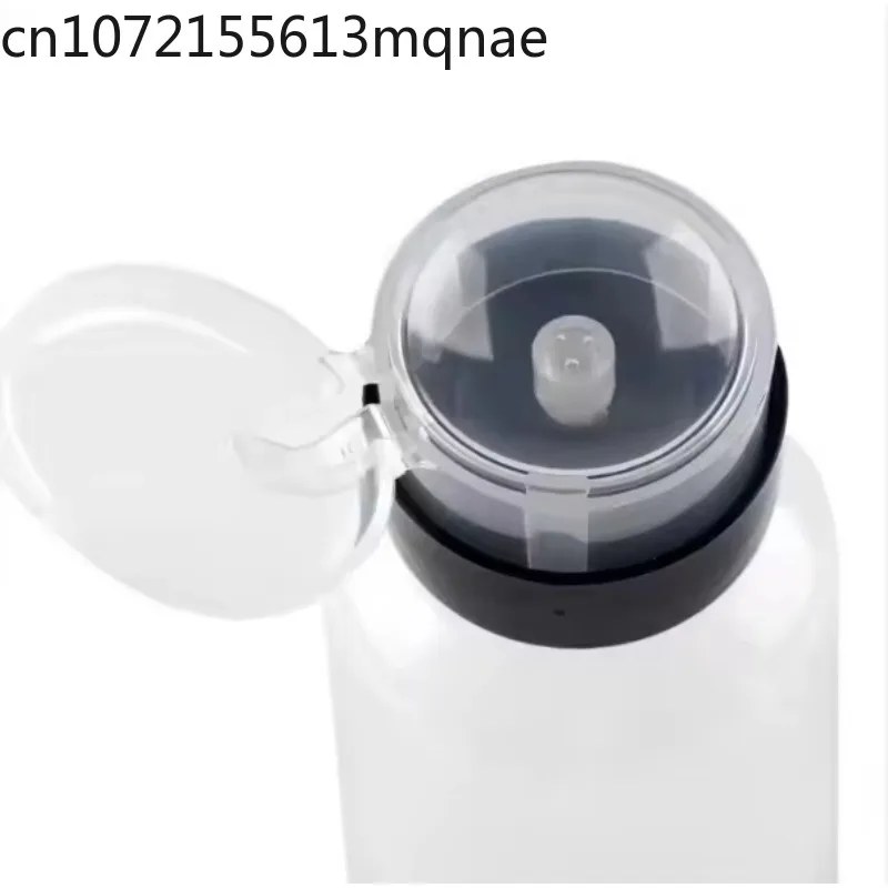 250ML Push‑Type Empty A lcohol Storage Bottle Press‑On Plastic Container for FTTH Fiber Optic End‑Face Cleaning Work