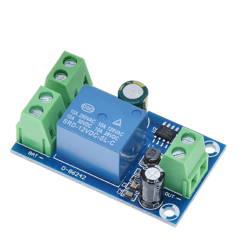 Power-OFF Protection Module Automatic Switching Module UPS Emergency Cut-off Battery Power Supply 12V to 48V Control Board