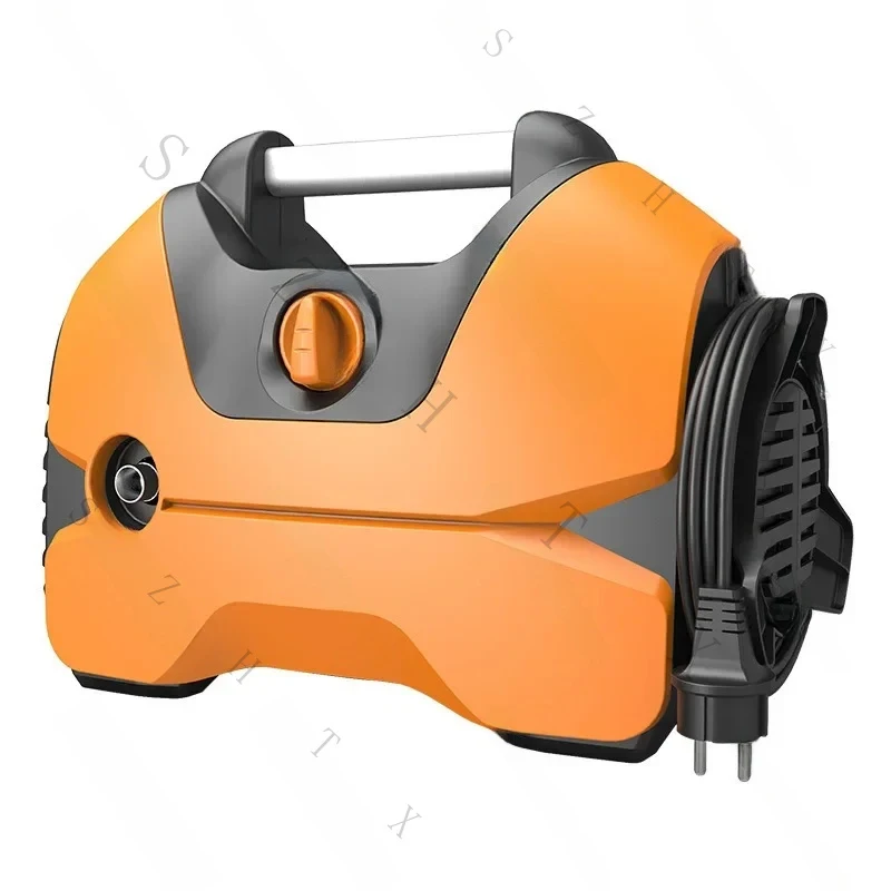 

high pressure 220V car washing household automatic portable car brush pump high power cleaning strong gun