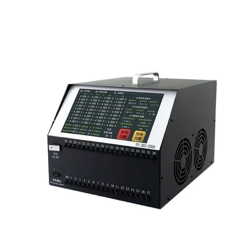 36 String 25A Charge Discharge Battery Equalizer Lithium Ion Balancer Voltage Repair Tool For EV Maintenance