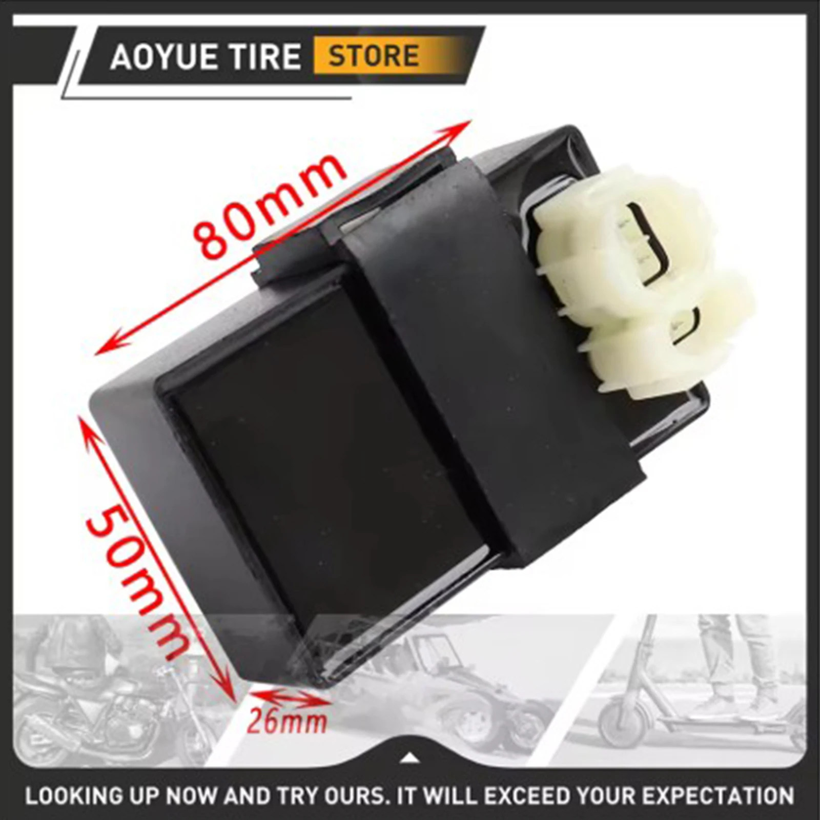ZTXF2020073 Moped Scooter 6 Pin DC Ignition CDI REV Box For Kymco Agility 50 125 People 4T 150 Sento 50 Scooter