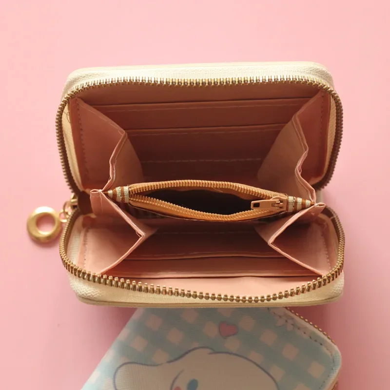 Hot Sale Doraemon Short Pouch Anime Printe Cute Wallet Cartoon Card Holder Mini Zipper Coin Purse Kawaii Purses Keychains Case