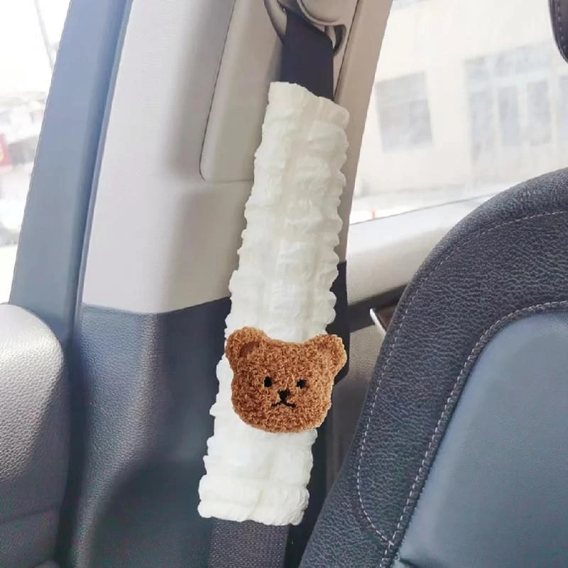 Xe đẩy xe hơi dây toàn dây đeo Bìa đệm vai dây đeo dây toàn với mẫu động vật cho xe SUV G2TD