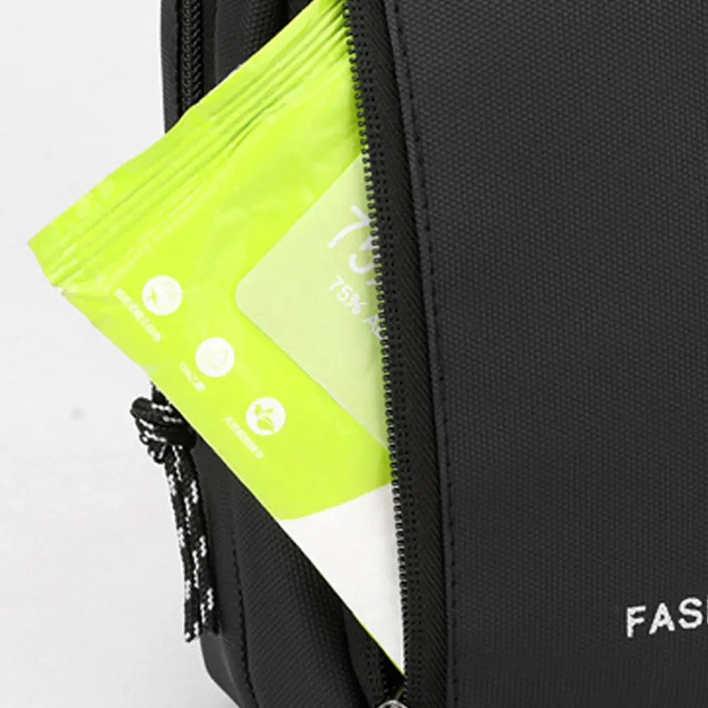 Casual Crossbody Oxford Chest Bags Solid Color Mini Small Backpack Messenger Diagonal Square Men's Shoulder Bag Outdoor