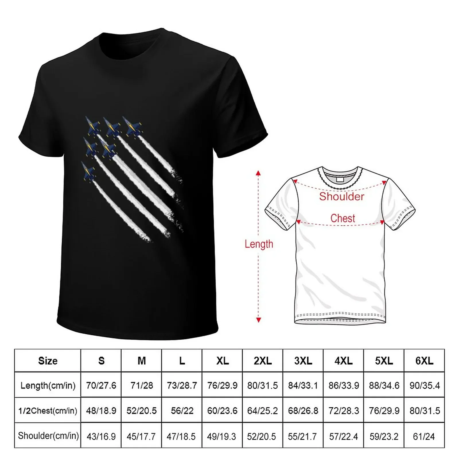 Flyby Blue Angels Pilot Planes Flying Formation T-Shirt shirts graphic tees summer top mens graphic t-shirts big and tall