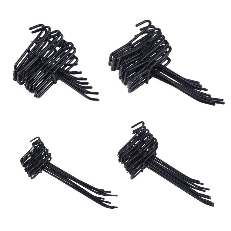 Hot Sale 10PCS 5/10/15/20cm Mesh Hook Shelves Hook Accessories Hook Mesh Grid Iron Hook Supermarket Convenience Store