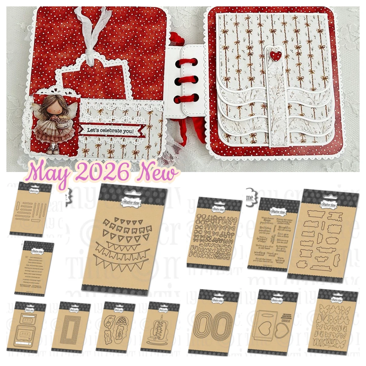 

Cute Card Scallop Layer Dies Metal Cutting Dies and Stamps Scrapbook Diary Decoration Embossining Template DIY Card May 2026 New