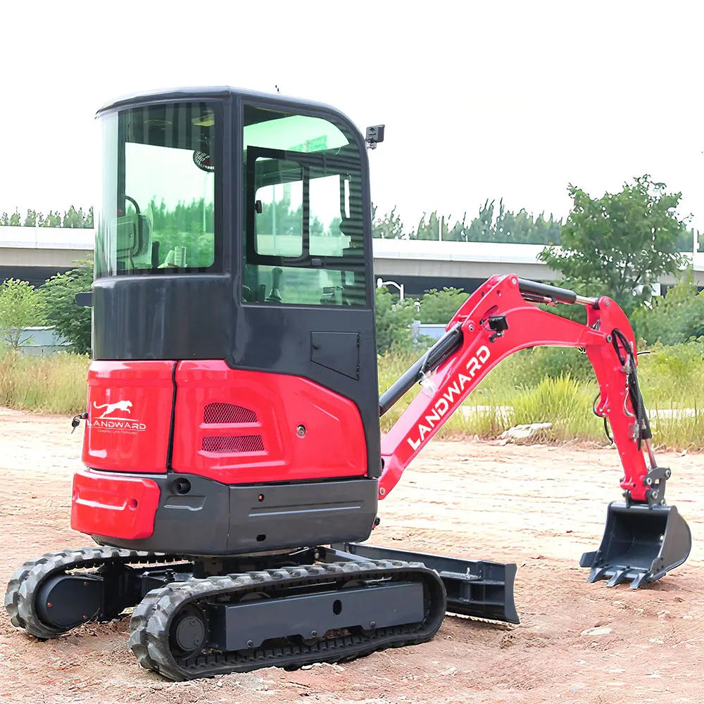 Hot Koop Hoge Kwaliteit Hydraulische Diesel Minigraver 1.8 Ton Agrarische Snelle Bagger 658KG EPA/Euro 5 Kleine Graafmachine Aangepaste