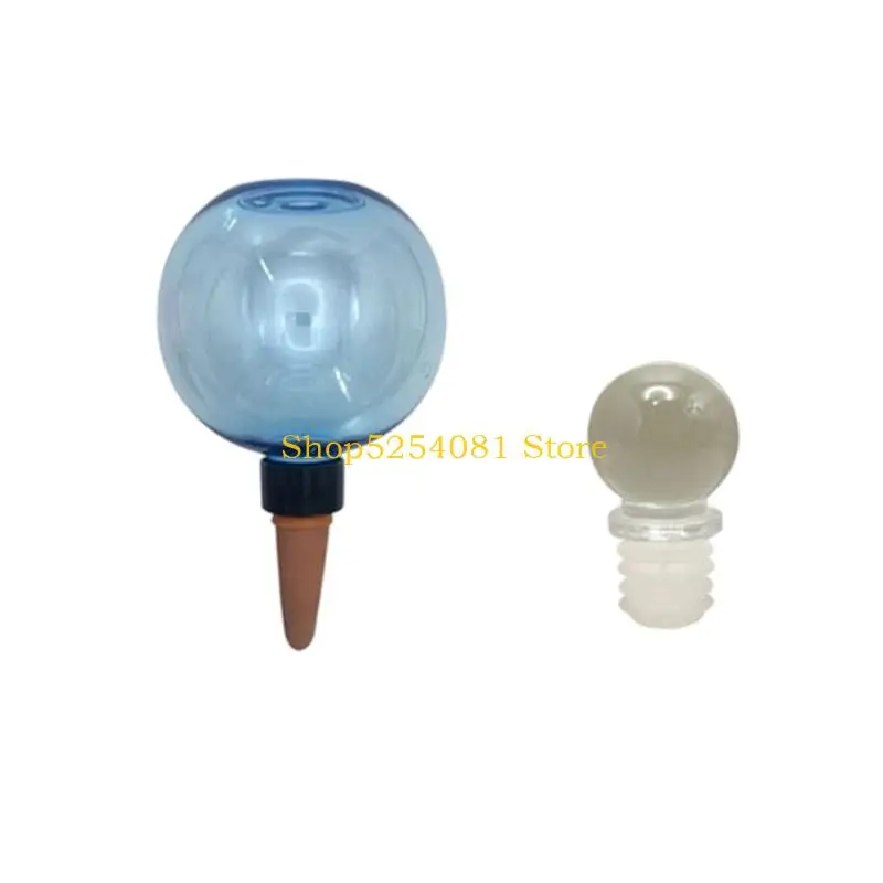 AXYC Automatic Watering Bulb Spikes Glass Water Dispenser Globes with Soil Inserts for Potted Plant Indoor Garden Care