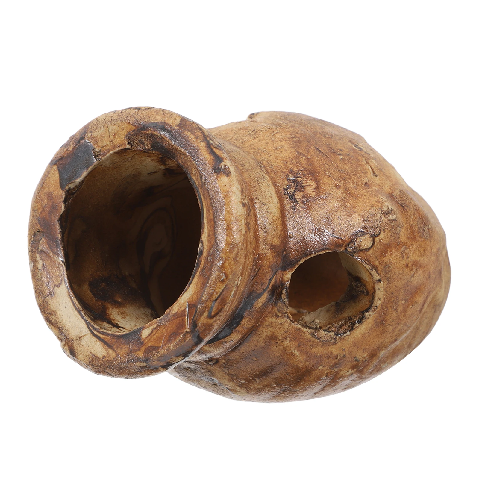 

Ceramic Fish Tank Decoration Cave Hideout House for Aquarium Shrimp Breeding Turtle Caves Hiding Place Tank Accessories