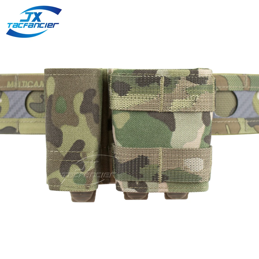 Tactical único Magazine Pouch, 9mm, 5,56 Kydex Wedge, Inserir Molle, Malice Clip, Rifle de pistola, MAG Holder, Airsoft Hunting Acessórios