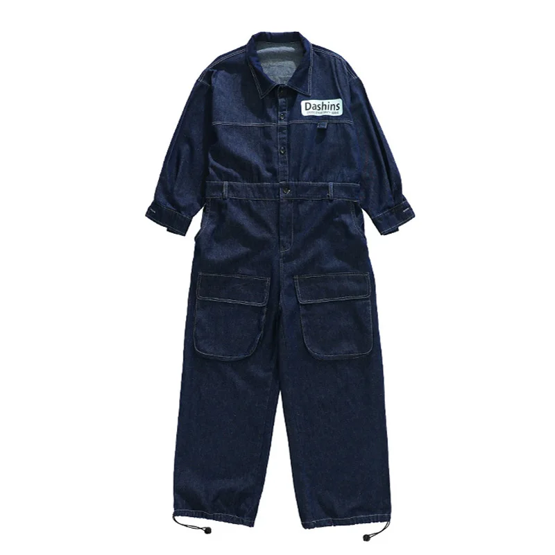 Kids Hip Hop Street Dance Denim Overalls Rompers Boys Bodysuit Girls Cargo Jeans Pants Jumpsuits Children Streetwear Dungarees
