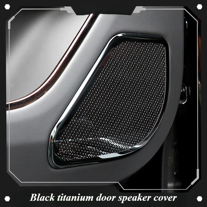 For the new Range Rover Executive interior sound cover Package A-pillar horn cover metal stainless steel modification