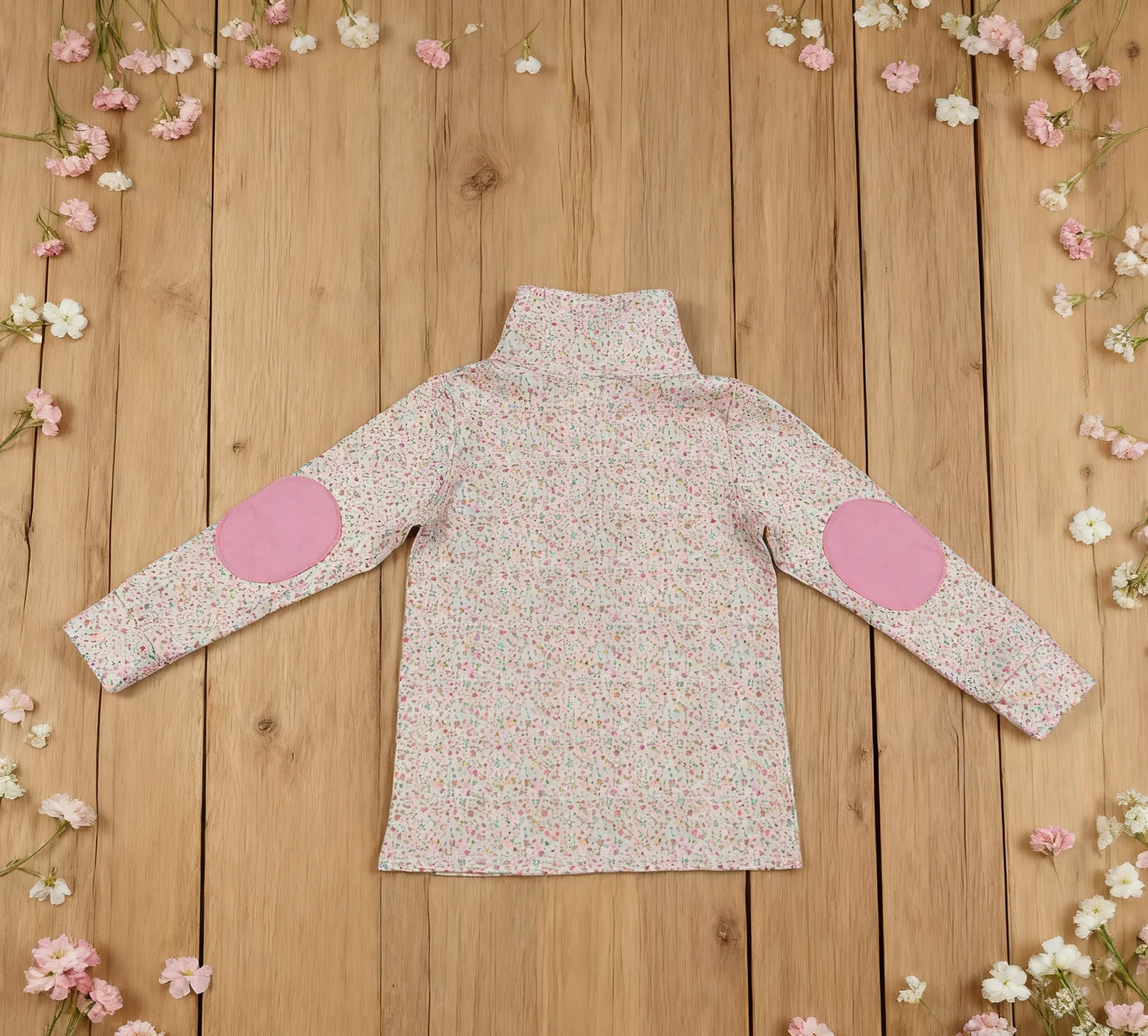 Z917-09 GT1145 ملابس بوتيك للأطفال بأكمام طويلة قميص بناتي للأطفال #2