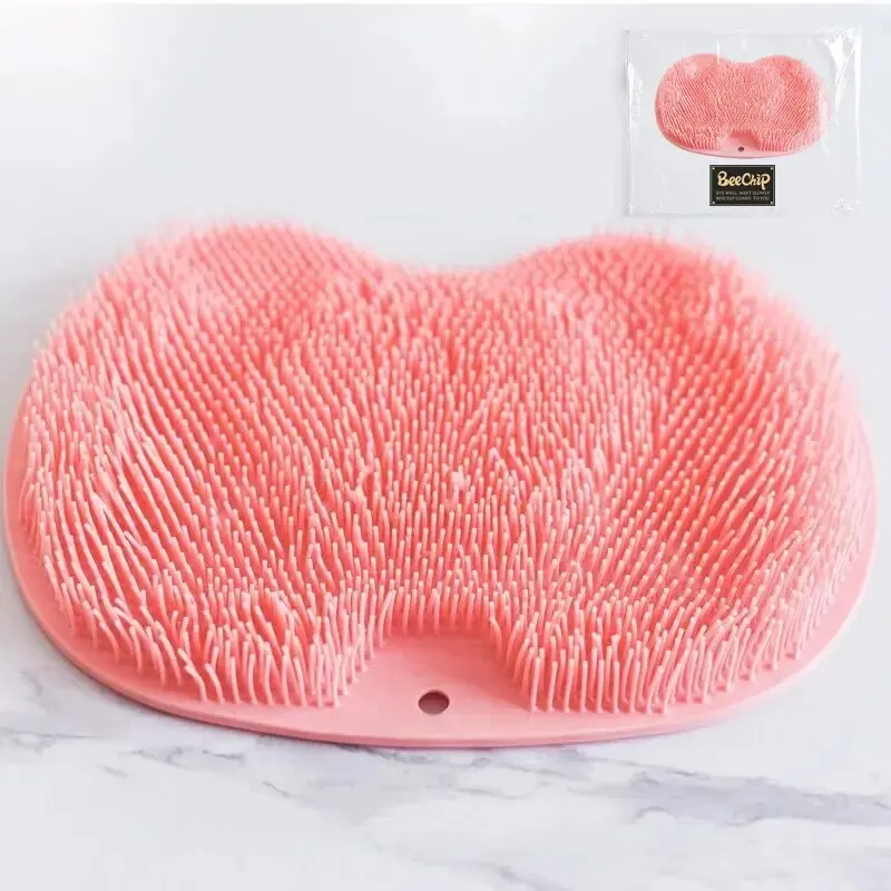 Chân chà Pad phòng tắm tắm bàn chải đa chức năng chà chân Massage Pad chống trượt chân Pad Silicone tắm bàn chải