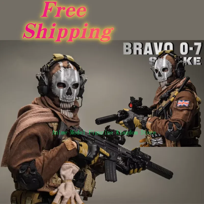 

Big Sales 1/6th Easy&Simple ES GA1010R Call Soldier Man The Duty Soap Action Figure Ghost Full Set Moveable About 12" For Fans