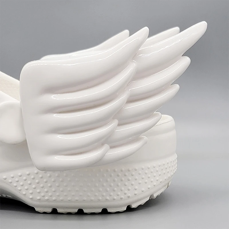 

Wings Ornament Fashion Angel Wings Shoe Accessories for DIY Matching Shoes Accessories Manual Shoe Decoration for Kids Boys Girl