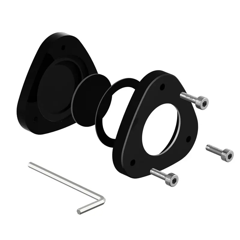 

Умный акриловый магнитный держатель для Airtag, магнитный защитный чехол, локатор для автомобиля, велосипеда, мотоцикла, черный