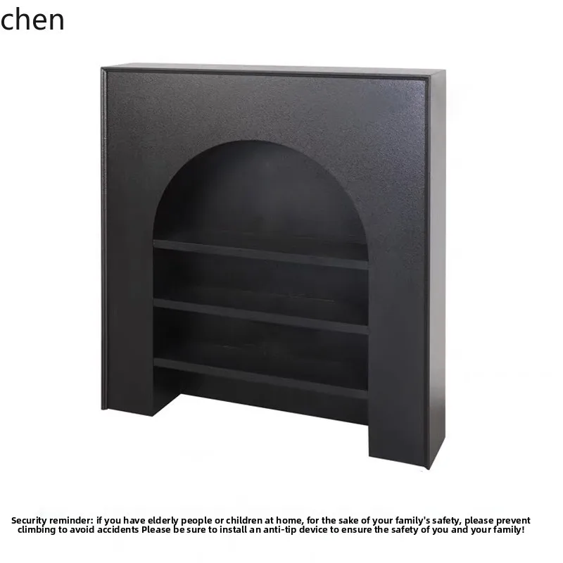 YFY fireplace decorative cabinet against the wall porch display narrow cabinet living room sofa side cabinet storage shelf