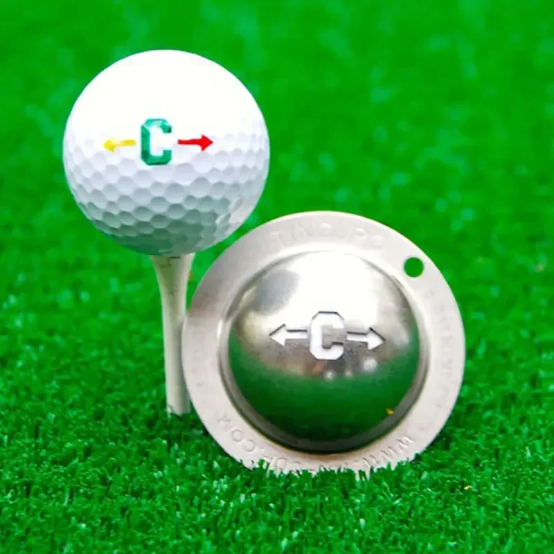 Stainless Steel Golf Marker Marker Marker Tool Golf Sports Tool High-quality Material Rest Assured To Use A Variety Of Style