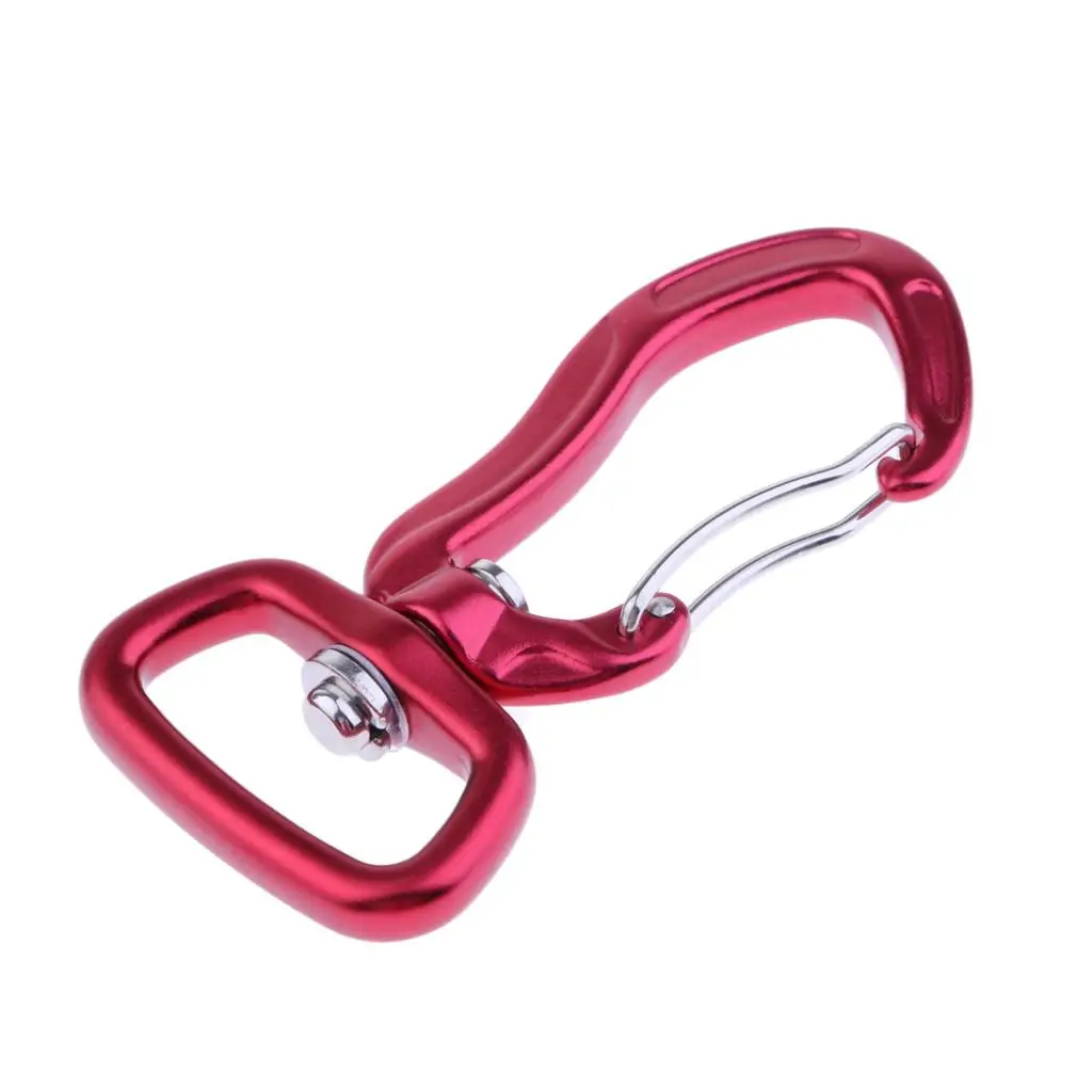 MagiDeal Rotating Carabiner Clip 360 Rotating Carabiner Rope Carabiner Hammock Hook Dog Lead Clip Buckle