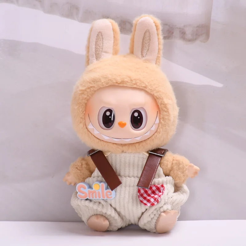 Urocze Mini Pluszowe Spodnie z Napiętką dla Lalek 17cm Labubu I II Idol Dolls, Ubranka na Imprezę, Akcesoria dla Koreańskich Kpop Exo