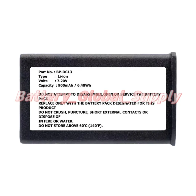 

Suitable for BP-DC13 T Digital Silver 19800 Camera Battery 7.2V 900mAh Good Quality -