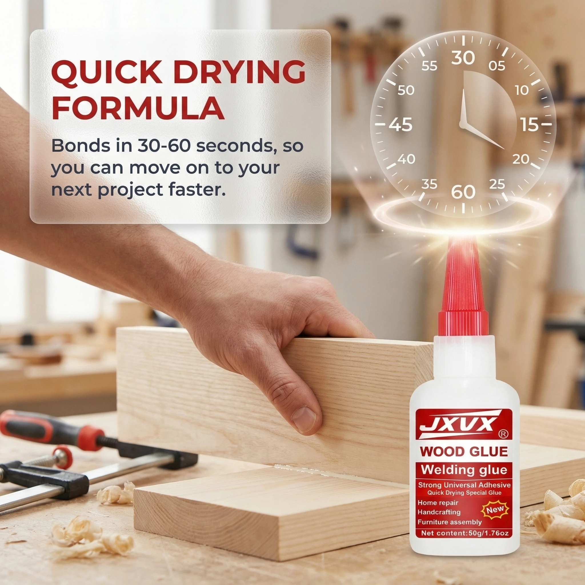 

35/50g Universal Oily Glue High Strength Welding Glue Super Adhesive Plastic Wood Ceramic Waterproof Metal Welding Agent