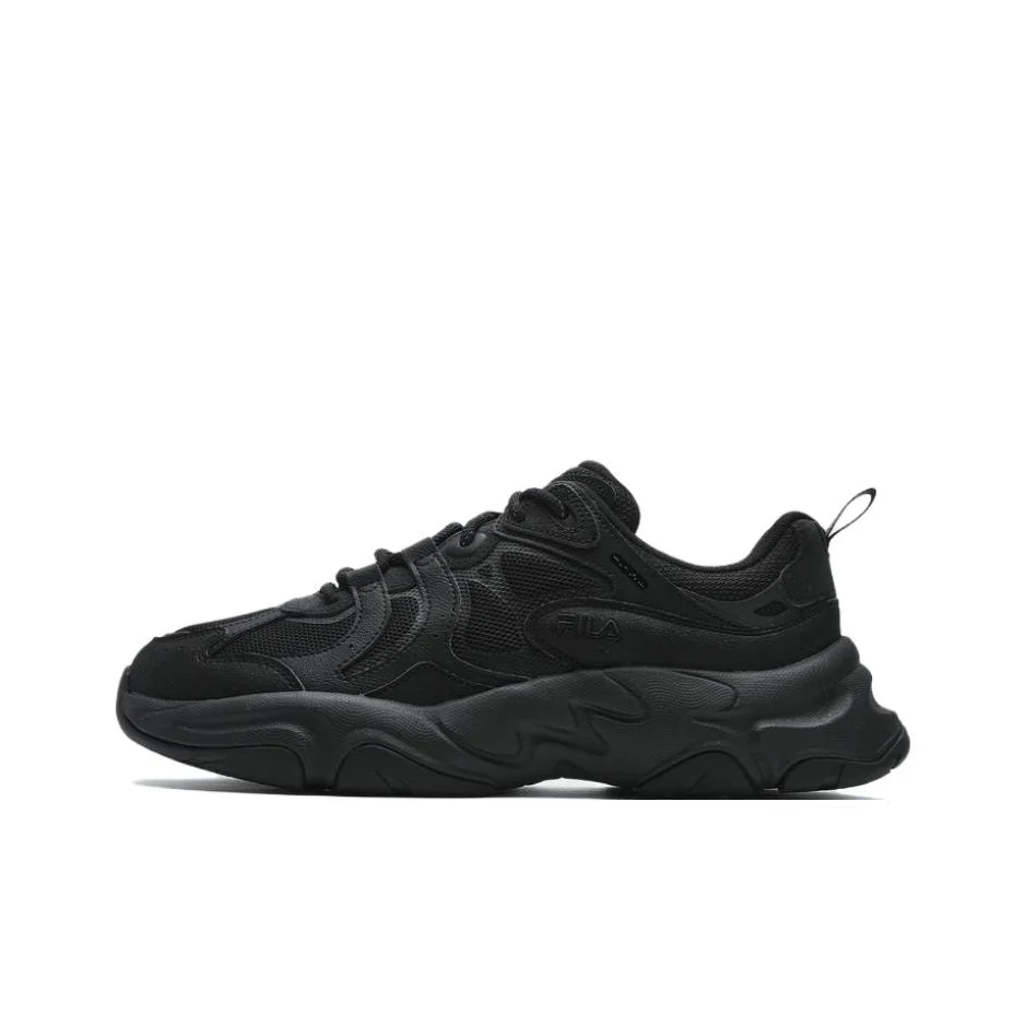 FILA MARS 3 Mars 3.0 Abrasion Resistant Lightweight Height Increasing Low top Chunky Sneakers Men's Black F12M432103FBK