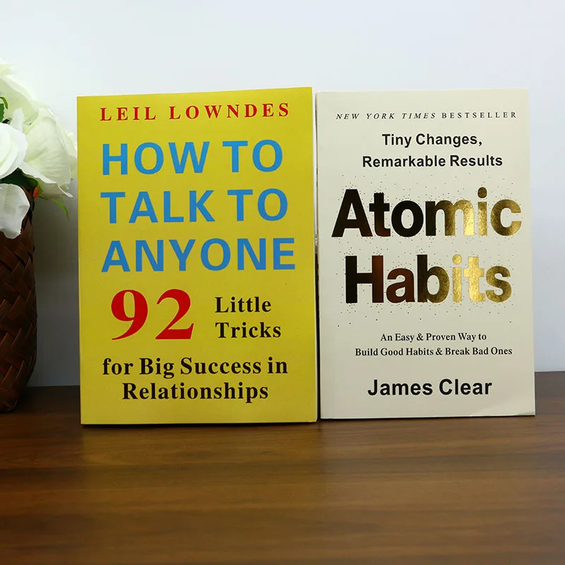 

《How to Talk to Anyone》+《Atomic Habits》Enhancing interpersonal skills and habit management for self-breakthrough Can be a gift