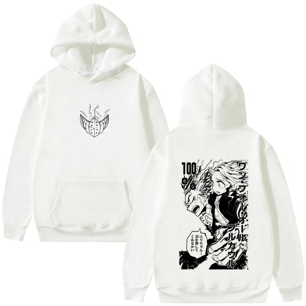 

Hot Sale Anime My Hero Academia Midoriya Izuku Merch Hoodie Men Manga Casual Retro Pullover Male Fashion Oversized Sweatshirt