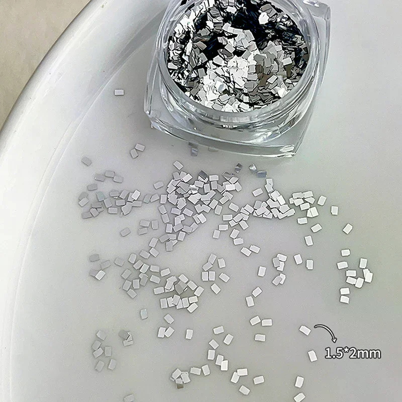 Holographische Laser Stern Liebe Pailletten Nagel Glitter Gold Silber Pailletten Mix Größe Paillette DIY Design Nail art Dekorationen Werkzeug